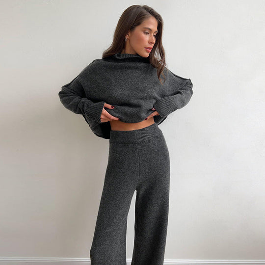 Mila | Ensemble Pull et Pantalon en Maille Douce